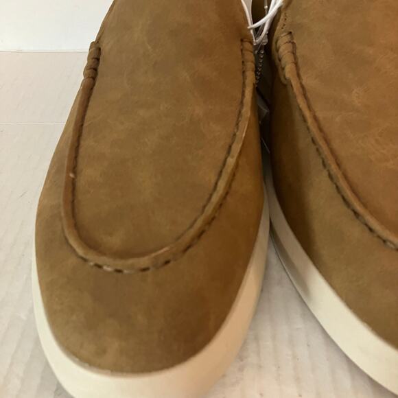 Guess Mens 7.5 Brown Suede GMRAFFY Loafers, New main image 9